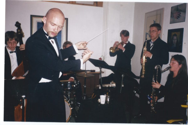 Fra første konsert The Jono El Grande Orchestra 2000 (Privat)